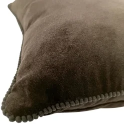 Becquet Coussin velours perlé< Rideau Et Déco Textile|Coussin, Housse De Coussin