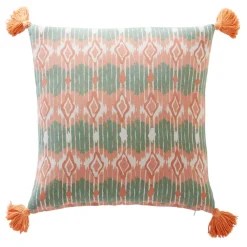 Becquet Coussins double face motifs ethniques< Rideau Et Déco Textile|Coussin, Housse De Coussin
