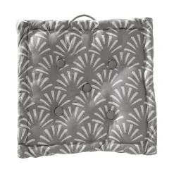 Becquet Coussins matelas motif palmettes spécial extérieur - Lot de 2< Rideau Et Déco Textile|Pouf, Matelas, Futon