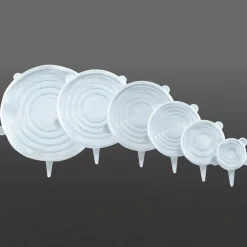 Becquet Couvercles en silicone extensible - set de 6< Idées Cuisine|Idées Cuisine