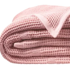 Becquet Couverture COTON NID-D'ABEILLES - Tempérée< Décoration Textile Unie|Les Matières
