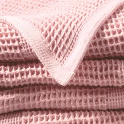 Becquet Couverture COTON NID-D'ABEILLES - Tempérée< Décoration Textile Unie|Les Matières