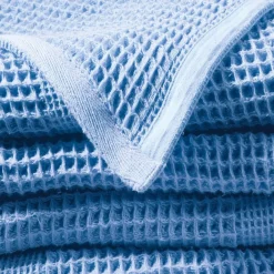 Becquet Couverture COTON NID-D'ABEILLES - Tempérée< Décoration Textile Unie|Les Matières