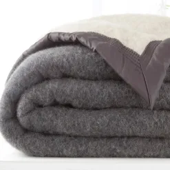 Becquet Couverture LAINE Woolmark® - 800 g/m² - Ultra-chaude< Couverture|Couverture