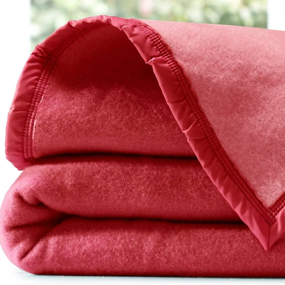 Becquet Couverture LAINE Woolmark® 500 g/m² - Chaude< Couverture|Couverture