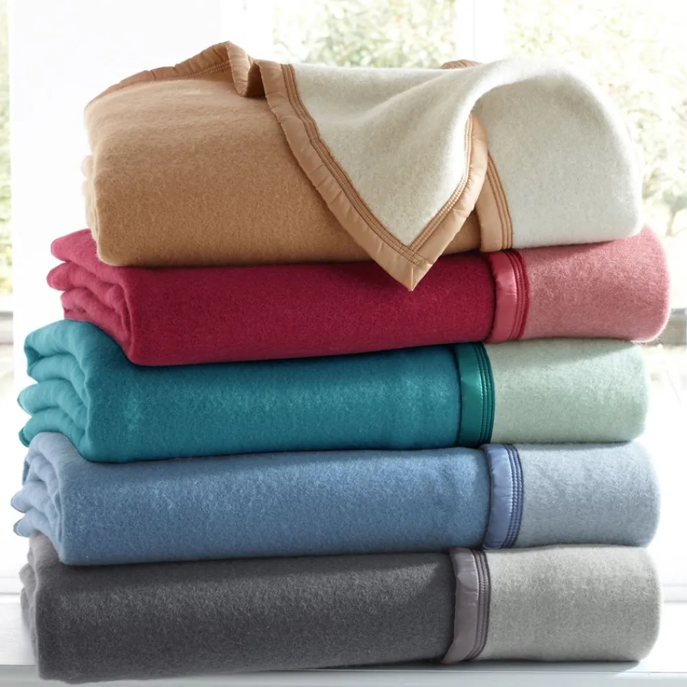 Becquet Couverture LAINE Woolmark® 500 g/m² - Chaude< Couverture|Couverture