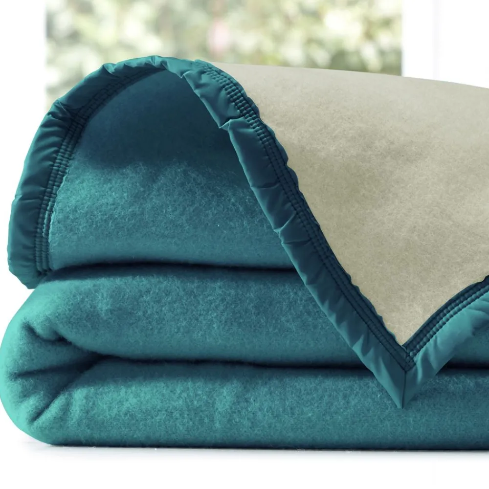 Becquet Couverture LAINE Woolmark® 500 g/m² - Chaude< Couverture|Couverture