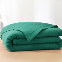Becquet Couverture LAINE Woolmark® mi-saison - 350 g/m² - Tempérée< Couverture|Couverture