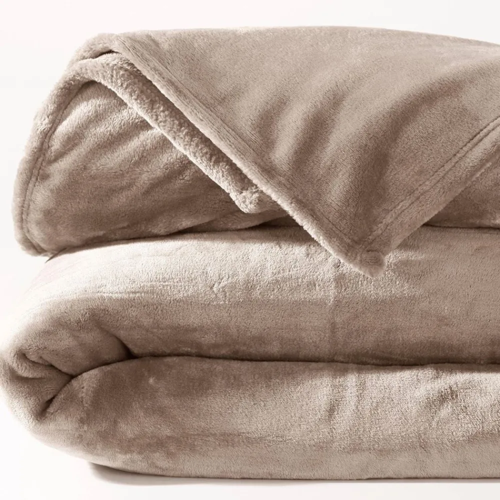 Becquet Couverture MICROVELOURS ULTRADOUCE - Tempérée - Très chaude< Couverture|Couverture