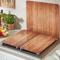 Becquet Couvre-plaque décorés effet bambou - Lot de 2< Idées Cuisine|Idées Cuisine