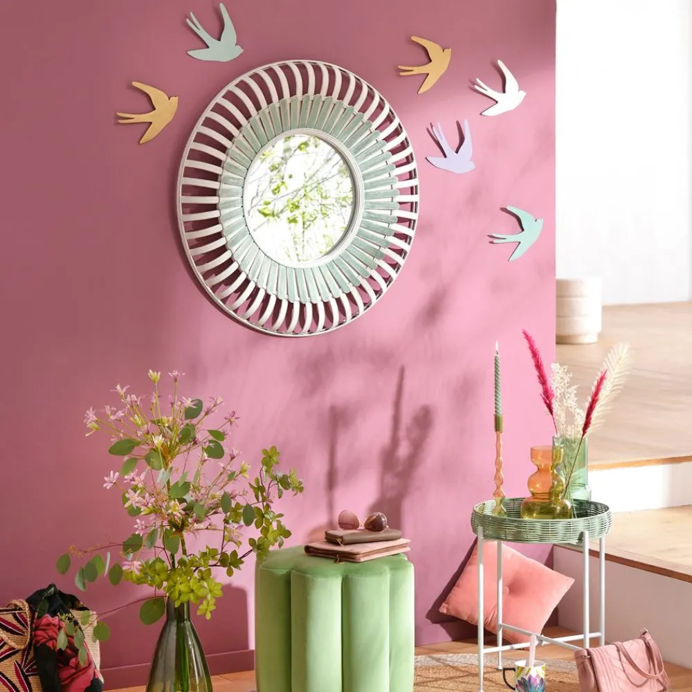 Becquet Décoration murale hirondelle en métal<Enfant Décoration Enfant, Tapis Enfant|Décoration Murale