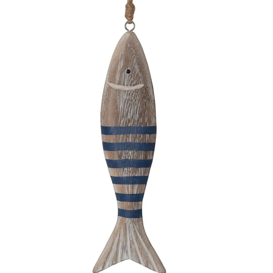 Becquet Décoration poissons en bois à suspendre< Décoration Murale|Décoration