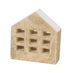 Becquet Décorations maisons en bois - set de 3< Objet De Décoration|Décoration