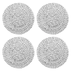 Becquet Dessous d'assiettes ronds tressés - Lot de 4< Décoration|Art De La Table