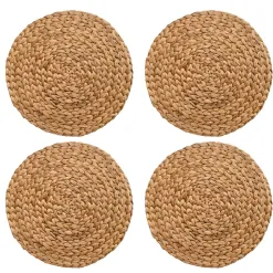 Becquet Dessous d'assiettes ronds tressés - Lot de 4< Décoration|Art De La Table