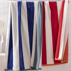 Becquet Drap de plage à rayures< Serviette De Bain Fantaisie