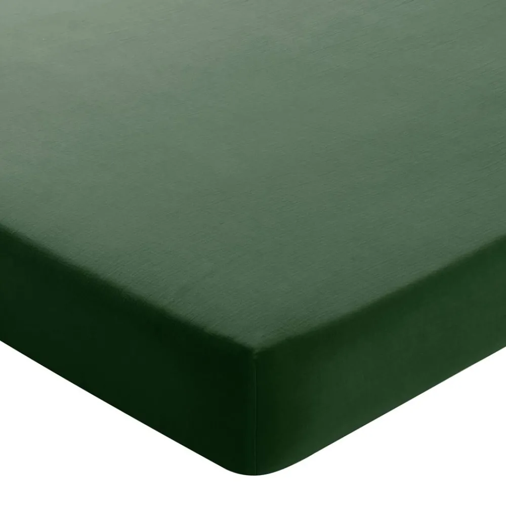 Becquet Drap-housse en double gaze de coton grands bonnets (32 cm)< Les Matières|Drap-Housse Grands Bonnets