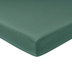 Becquet Drap-housse en double gaze de coton grands bonnets (32 cm)< Les Matières|Drap-Housse Grands Bonnets