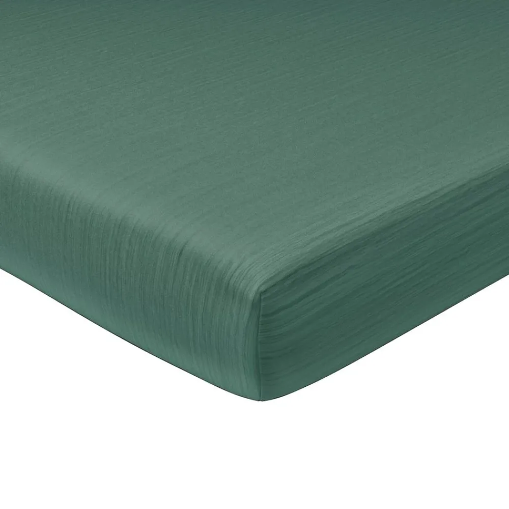 Becquet Drap-housse en double gaze de coton grands bonnets (32 cm)< Les Matières|Drap-Housse Grands Bonnets