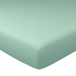 Becquet Drap-housse en percale SUPER grands bonnets (40 cm) Lauréat< Les Matières|Drap-Housse Grands Bonnets