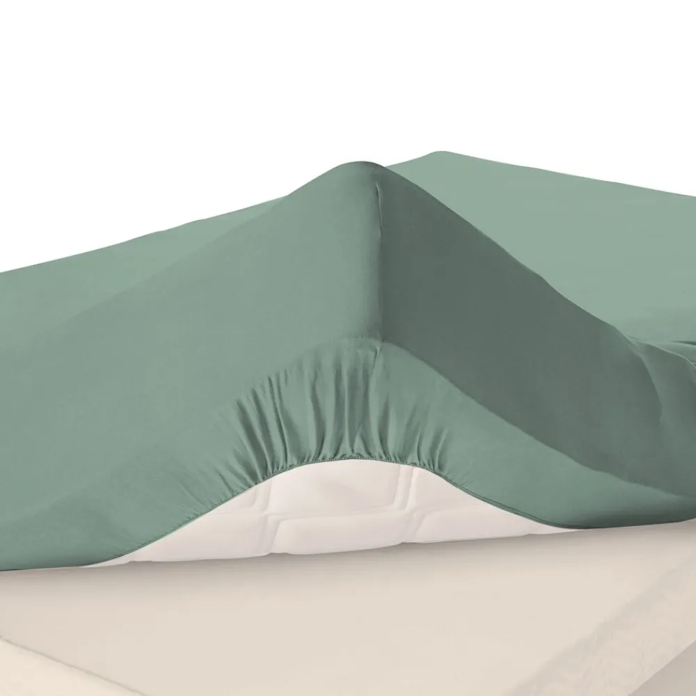 Becquet Drap-housse flanelle pur coton grands bonnets 32 cm - Lauréat< Les Matières|Drap-Housse Grands Bonnets