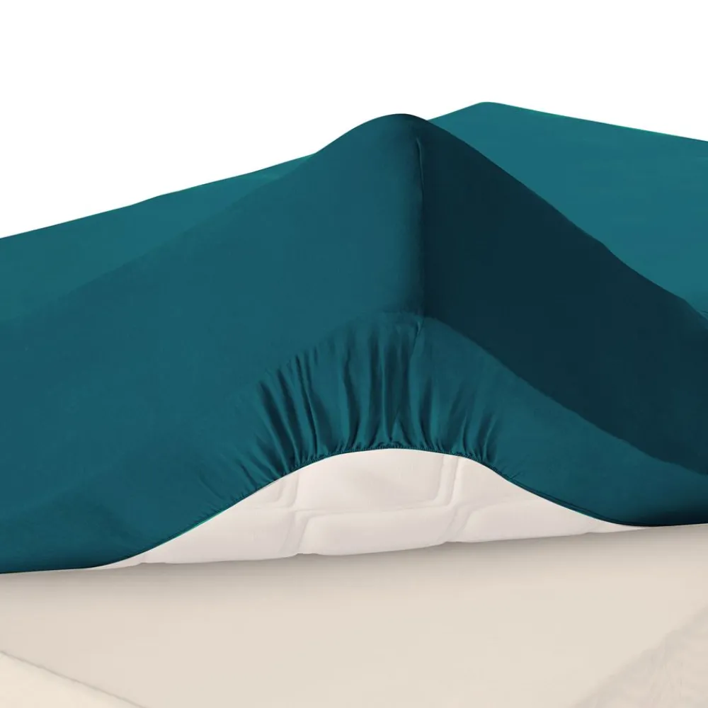 Becquet Drap-housse flanelle pur coton grands bonnets 32 cm - Lauréat< Les Matières|Drap-Housse Grands Bonnets