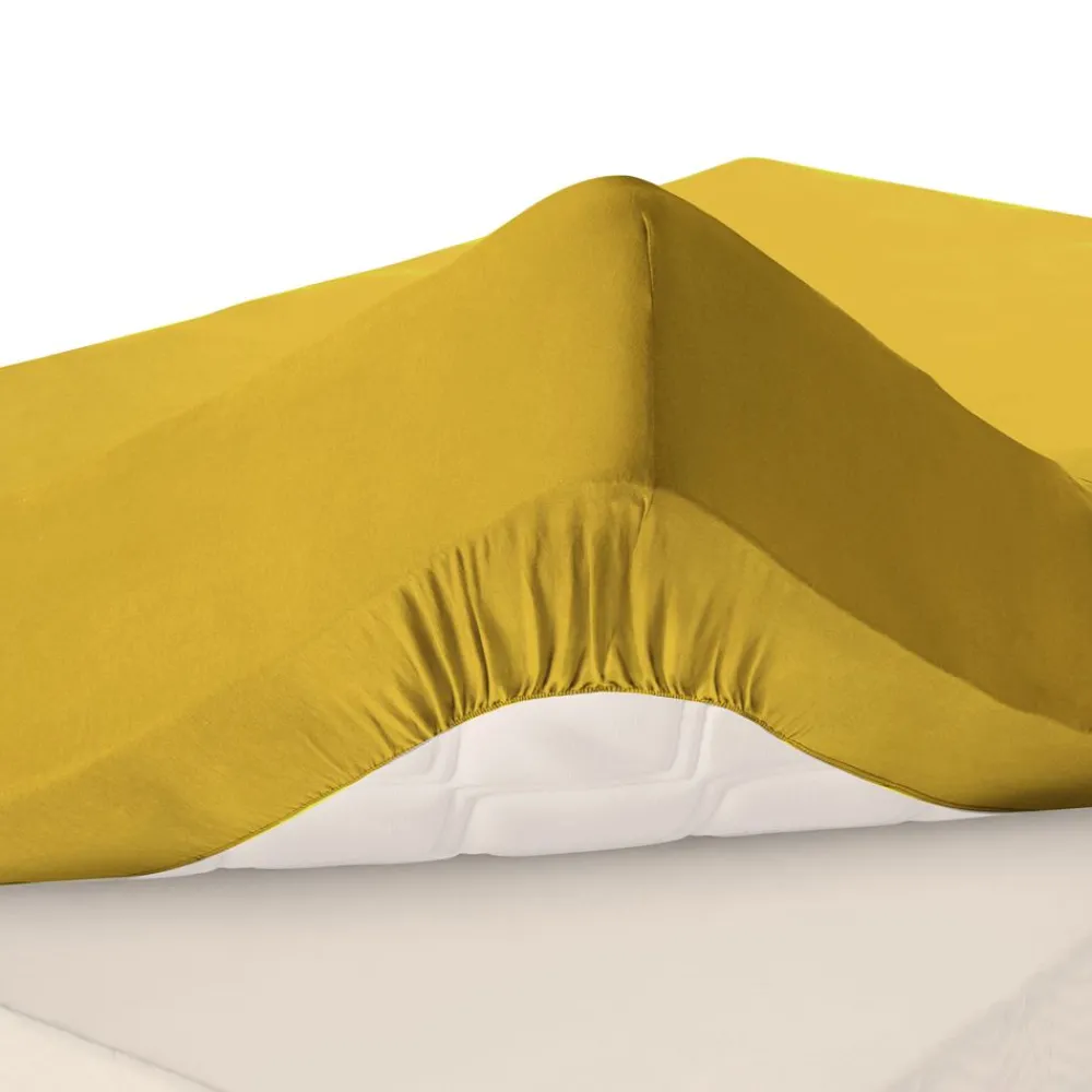 Becquet Drap-housse flanelle pur coton grands bonnets 32 cm - Lauréat< Les Matières|Drap-Housse Grands Bonnets