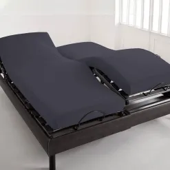 Becquet Drap-housse jersey tête et pieds relevables Lauréat< Les Matières|Drap-Housse Pour Lit Articulé