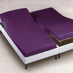 Becquet Drap-housse jersey tête et pieds relevables Lauréat< Les Matières|Drap-Housse Pour Lit Articulé