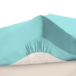 Becquet Drap-housse lin lavé grands bonnets 32 cm Lauréat< Les Matières|Drap-Housse Grands Bonnets