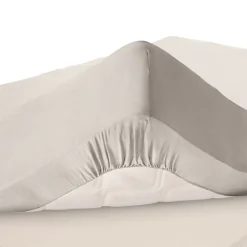 Becquet Drap-housse percale grands bonnets 32 cm - Lauréat< Les Matières|Drap-Housse Grands Bonnets