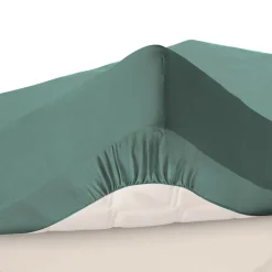 Becquet Drap-housse percale grands bonnets 32 cm - Lauréat< Les Matières|Drap-Housse Grands Bonnets