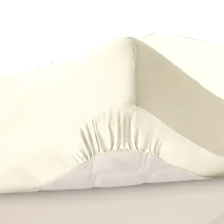 Becquet Drap-housse percale grands bonnets 32 cm - Lauréat< Les Matières|Drap-Housse Grands Bonnets