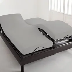 Becquet Drap-housse percale tête et pieds relevables - Lauréat< Les Matières|Drap-Housse Pour Lit Articulé