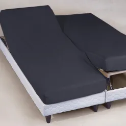 Becquet Drap-housse percale tête et pieds relevables - Lauréat< Les Matières|Drap-Housse Pour Lit Articulé