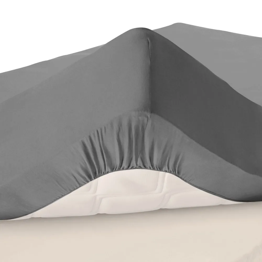 Becquet Drap-housse toile pur coton super grands bonnets 40 cm Lauréat< Les Matières|Drap-Housse Grands Bonnets