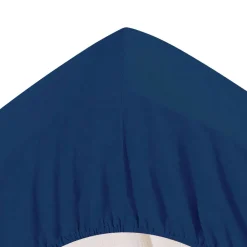 Becquet Drap-housse toile pur coton grands bonnets 32 cm Lauréat< Les Matières|Drap-Housse Grands Bonnets