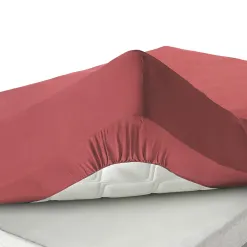 Becquet Drap-housse toile pur coton grands bonnets 32 cm Lauréat< Les Matières|Drap-Housse Grands Bonnets