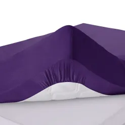 Becquet Drap-housse toile pur coton grands bonnets 32 cm Lauréat< Les Matières|Drap-Housse Grands Bonnets