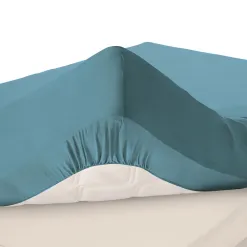 Becquet Drap-housse toile pur coton grands bonnets 32 cm Lauréat< Les Matières|Drap-Housse Grands Bonnets