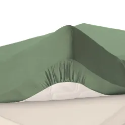 Becquet Drap-housse toile pur coton grands bonnets 32 cm Lauréat< Les Matières|Drap-Housse Grands Bonnets