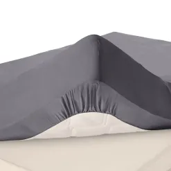Becquet Drap-housse toile pur coton grands bonnets 32 cm Lauréat< Les Matières|Drap-Housse Grands Bonnets