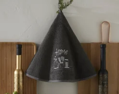 Becquet Essuie-mains rond brodé< Idées Cuisine|Idées Cuisine