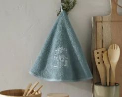 Becquet Essuie-mains rond brodé< Idées Cuisine|Idées Cuisine