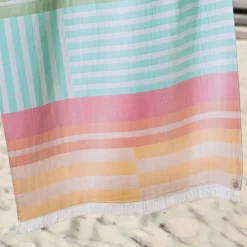 Becquet Fouta multicolore - 300 g/m²< Serviette De Plage, Fouta|Serviette De Bain Fantaisie