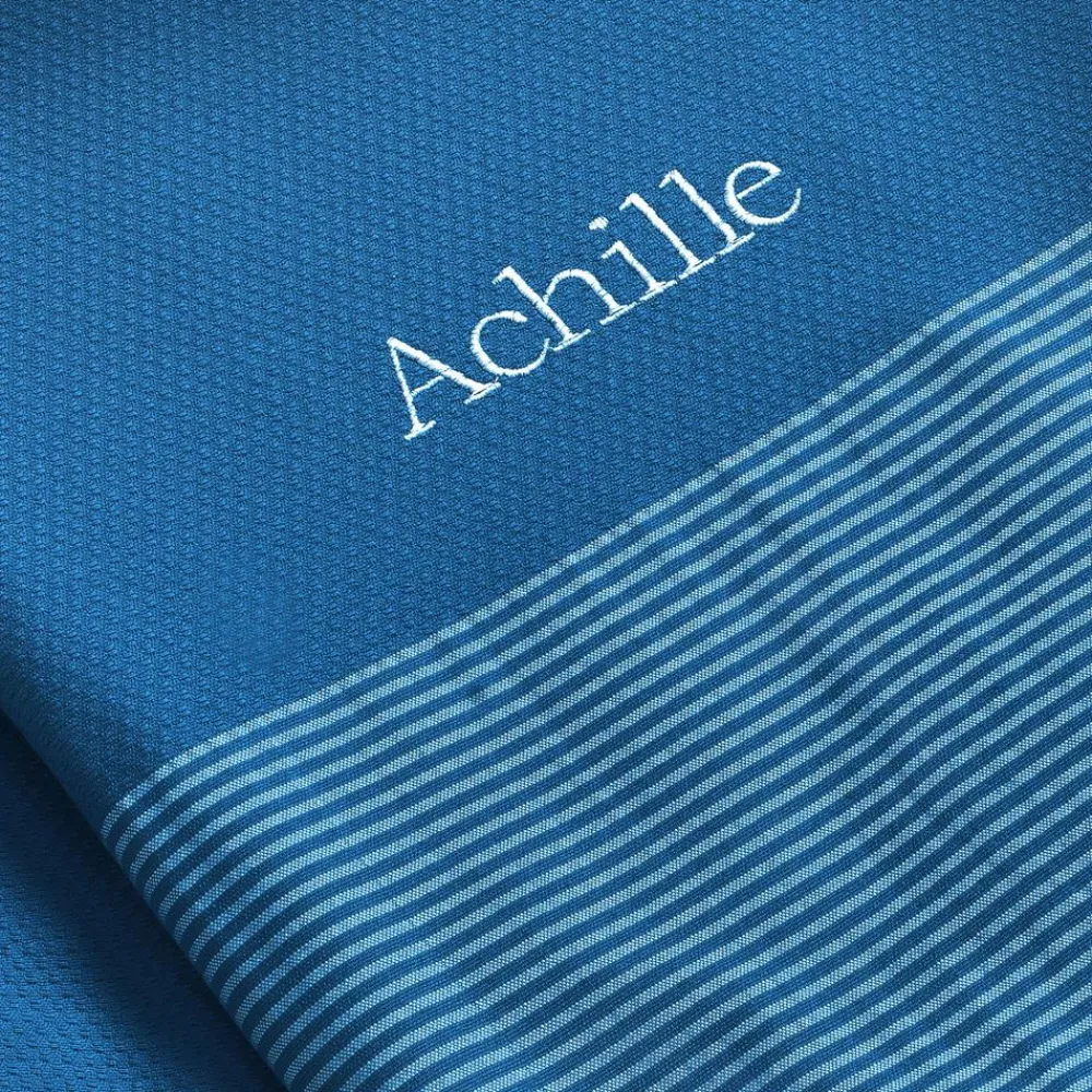 Becquet Fouta nid-d'abeilles personnalisable - 230 g/m²< Serviette De Bain Personnalisée, Peignoir Personnalisé|Serviette De Plage, Fouta