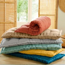 Becquet Futon déco uni< Rideau Et Déco Textile|Décoration Textile Unie