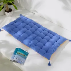 Becquet Futon déperlant imprimé tropical - CRÉATION< Rideau Et Déco Textile|Pouf, Matelas, Futon