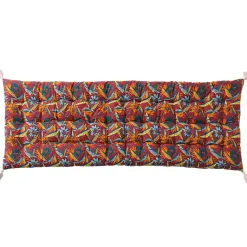 Becquet Futon imprimé exotique double face - CRÉATION< Rideau Et Déco Textile|Pouf, Matelas, Futon