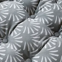 Becquet Futon motif palmettes< Rideau Et Déco Textile|Pouf, Matelas, Futon